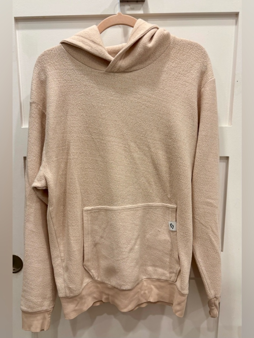 Dusty Pink FEAT Blanket Blend Soft Pullover Hoodie Size M